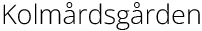 Kolmårdsgårdens Bed & Breakfast Logotyp
